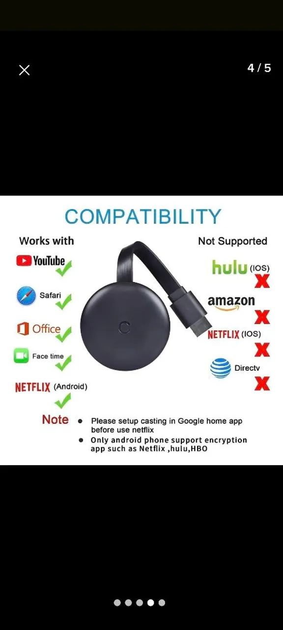 GOOGLE CHROMECAST 3 - Foto 4