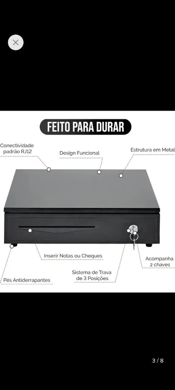 Caixa registradora - Foto 3