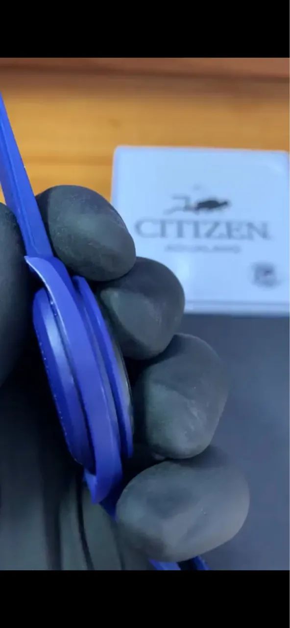 RELOGIO OMEGA AZUL LUA E SOL - Foto 5
