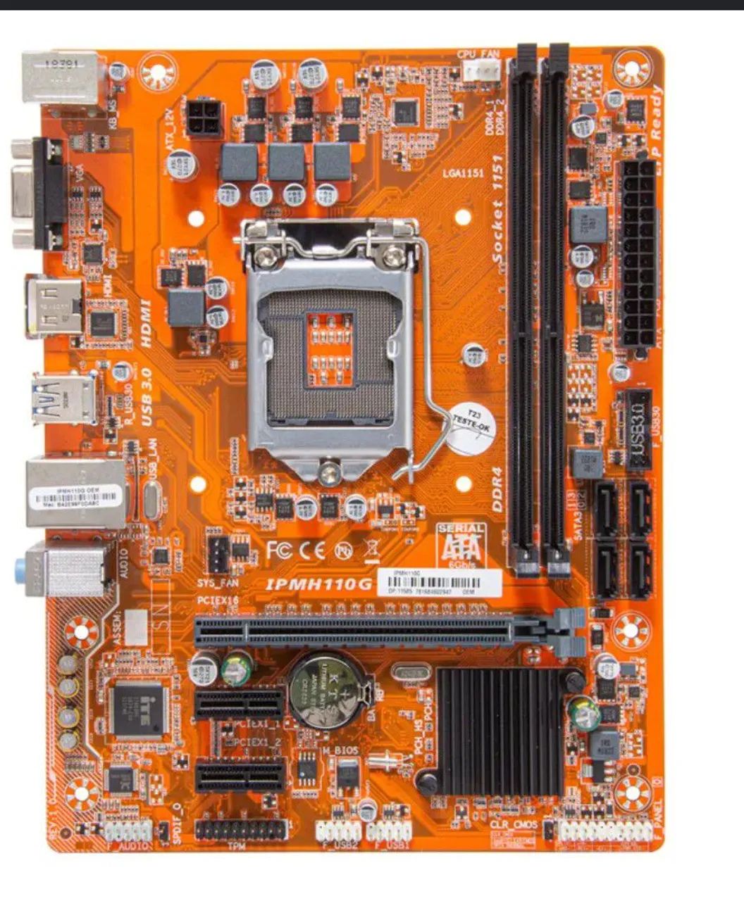 Kit Intel com placa mãe - Foto 4