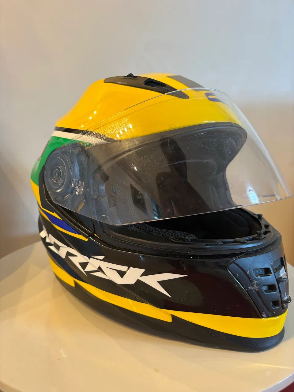 Capacete Ayrton Senna 