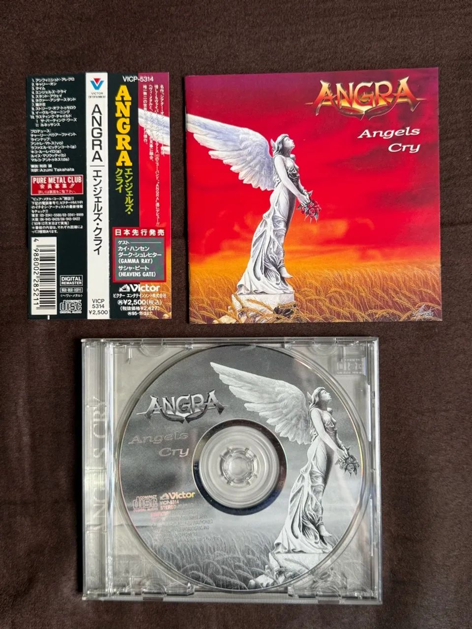CD Angra - Angels Cry - Japonês  - Foto 2