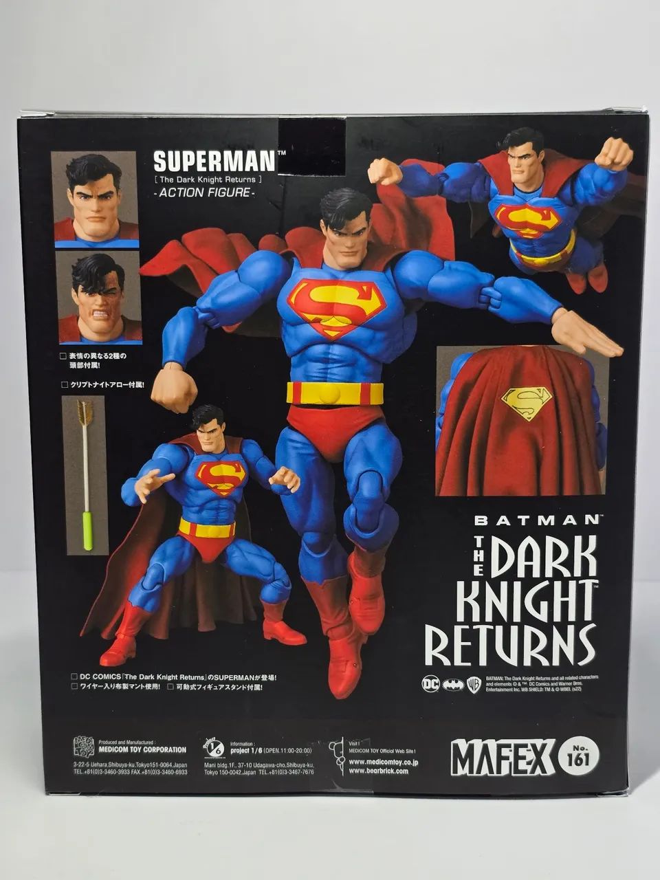 Superman de Batman Dark Knight Returns Mafex  original lacrado - Foto 2