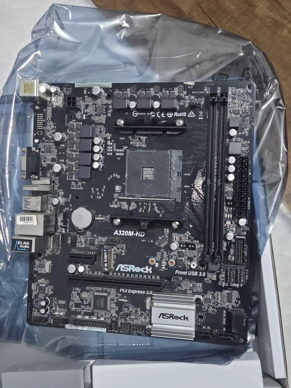 Placa mãe Asrock A320M-HD
