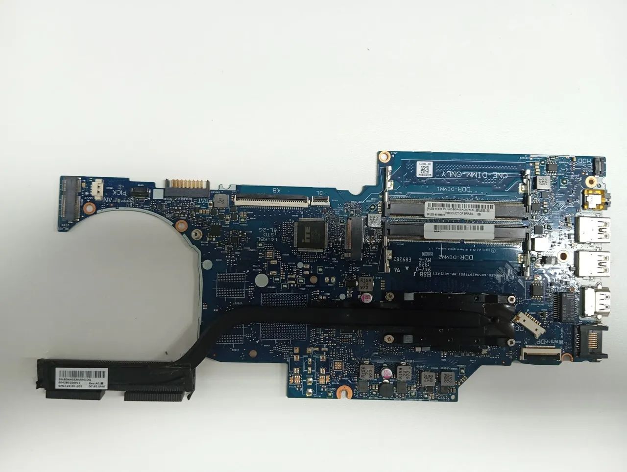 Placa mãe notebook hp 240 g7 core i5 8260u 