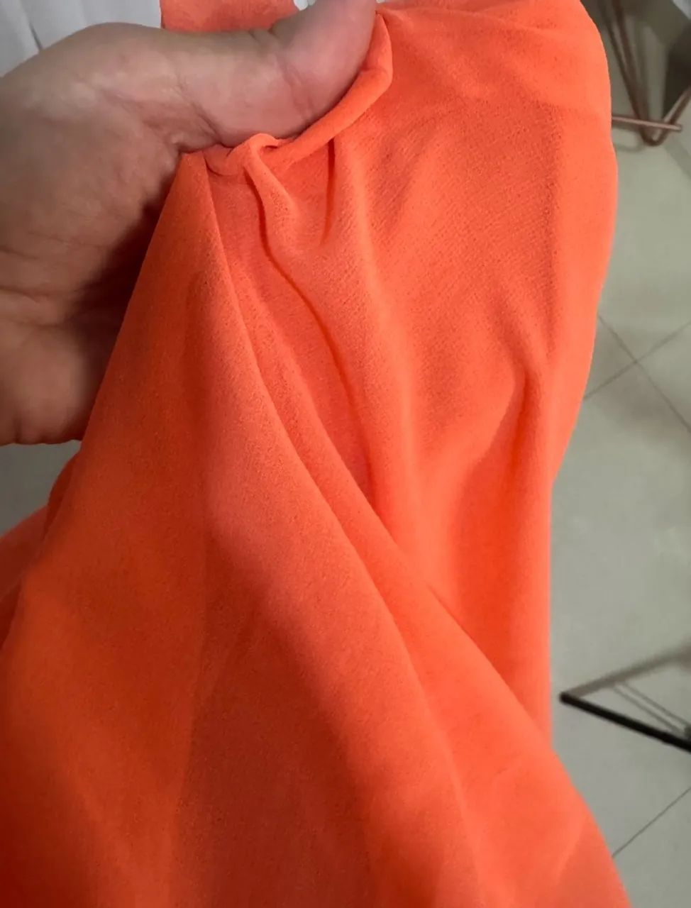 Vestido Laranja/ Coral - Foto 2