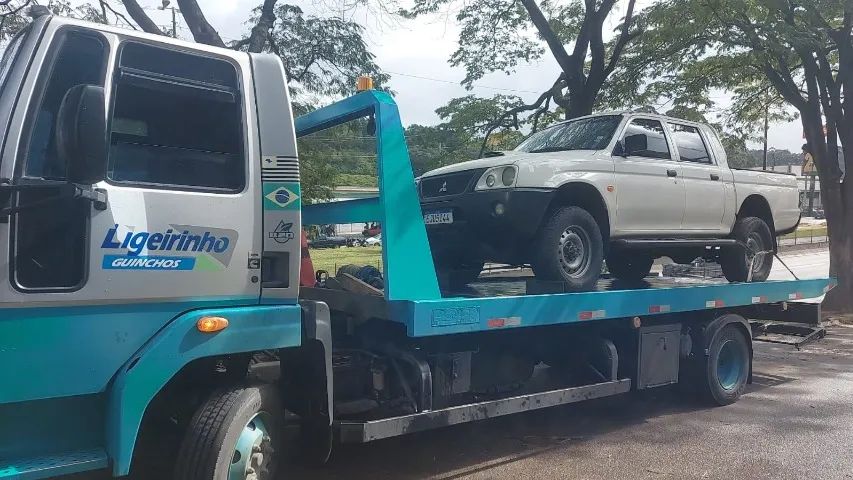 Plataforma de guincho com asa delta 