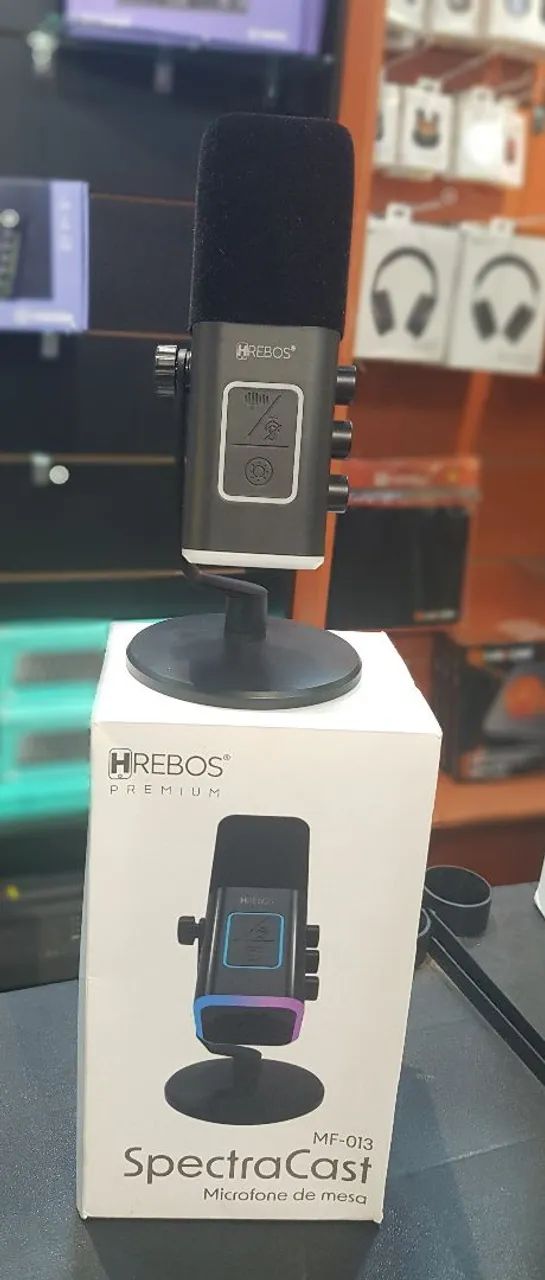 Microfone Profissional Hrebos SpeectraCast