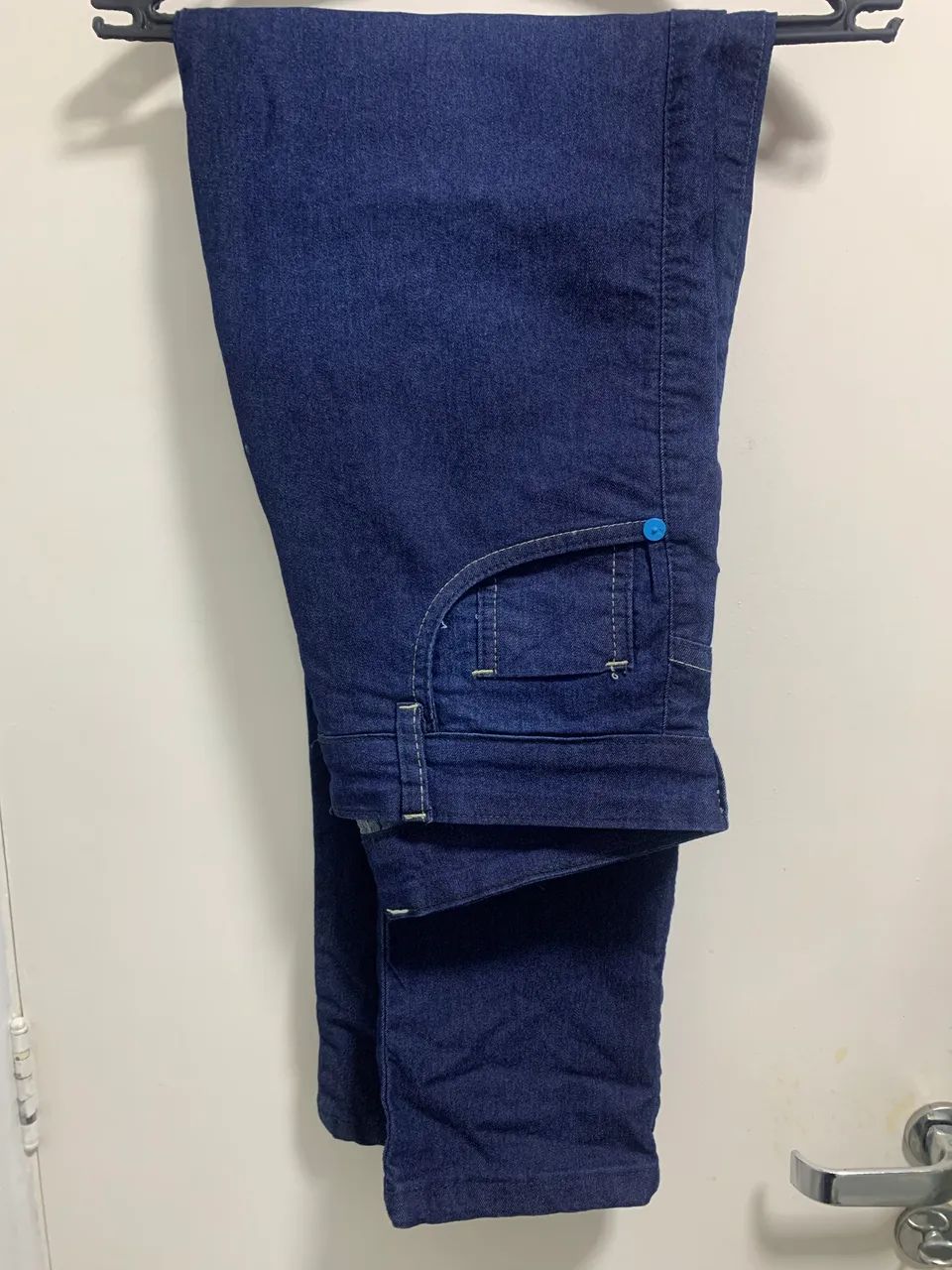 Calça jeans Azul 38 slim - Foto 2