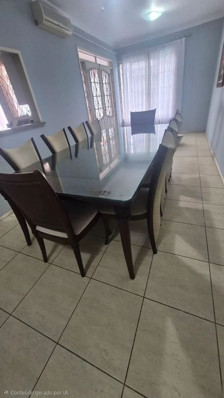 Mesa madeira maciça 10 lugares - Foto 2