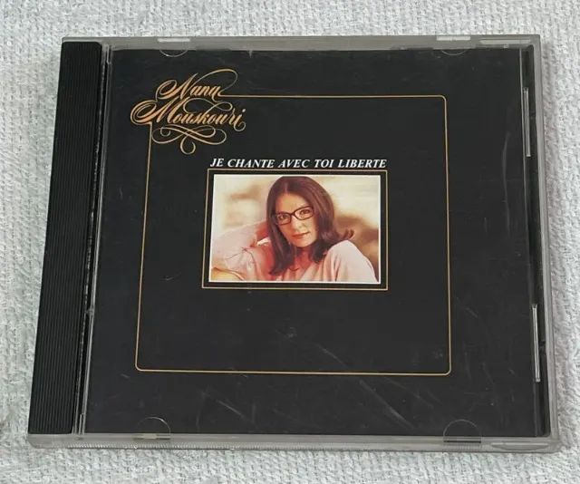 CD Nana Mouskouri - Je Chante Avec Toi Liberte