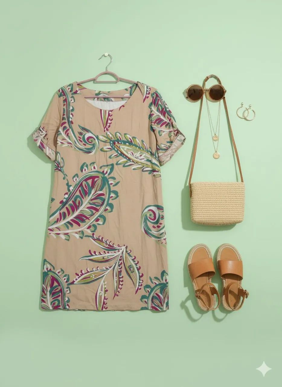 Vestido Click tamanho G 