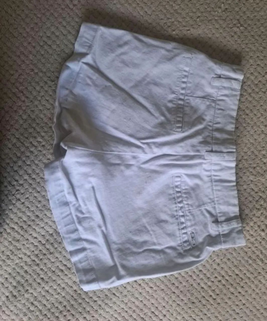 Short branco Hering 34 - Foto 2