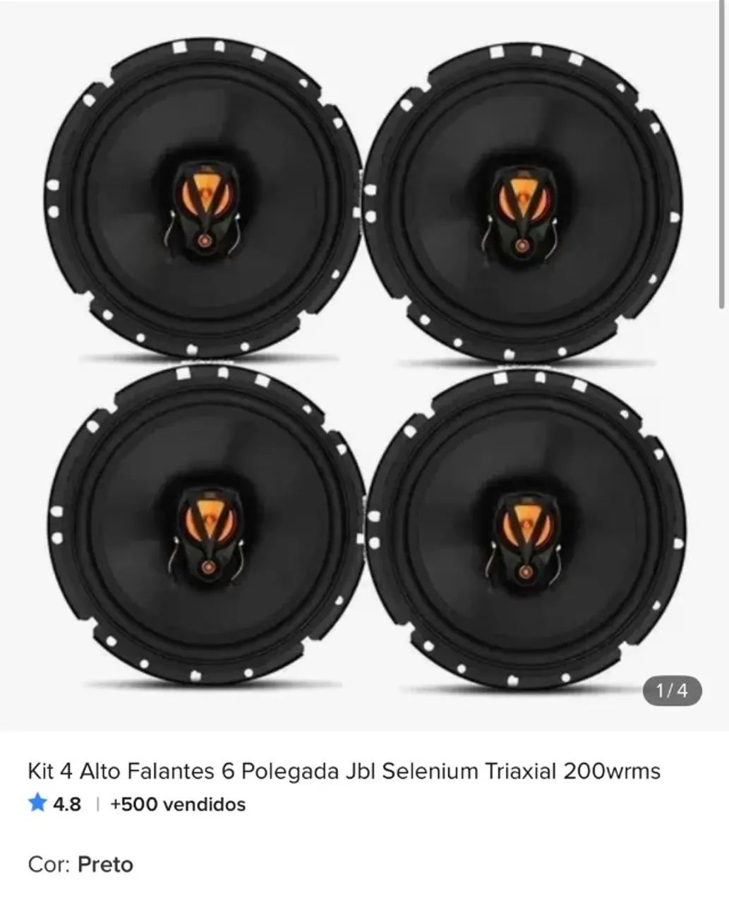 KIT SOM PARA CARRO - Foto 3