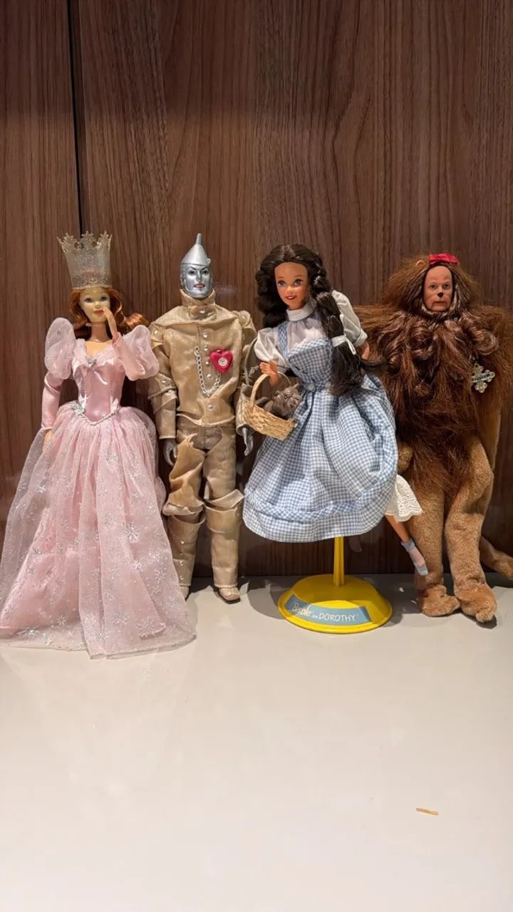 coleção barbie magico de oz