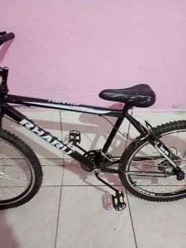 Bicicleta Rharu Aro 26 Modelo MTB Preto  - Foto 3