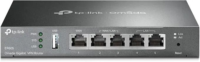 Roteador Vpn Load Balance Tp-link Omada Er605 Gigabit  - Foto 4