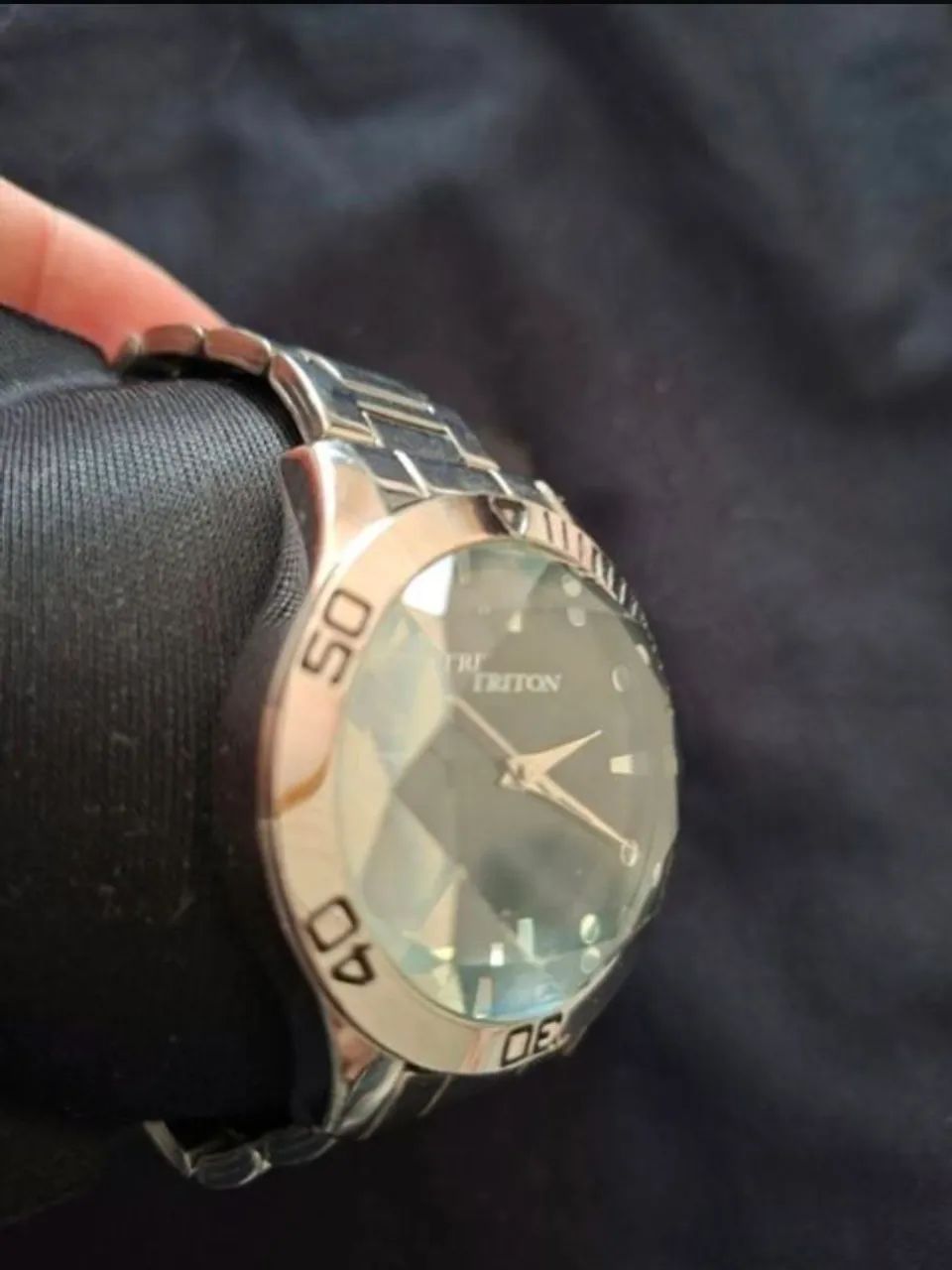 Relógio triton feminino diamond - Foto 3