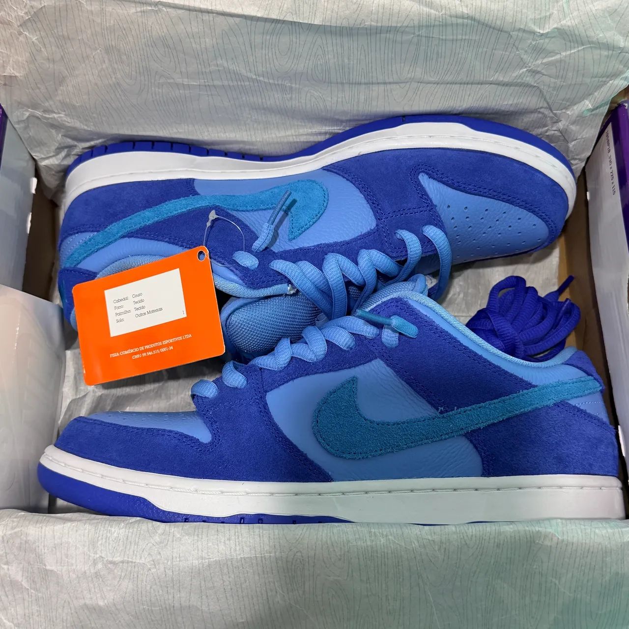 Nike SB Dunk Low Blue RaspBerry Original