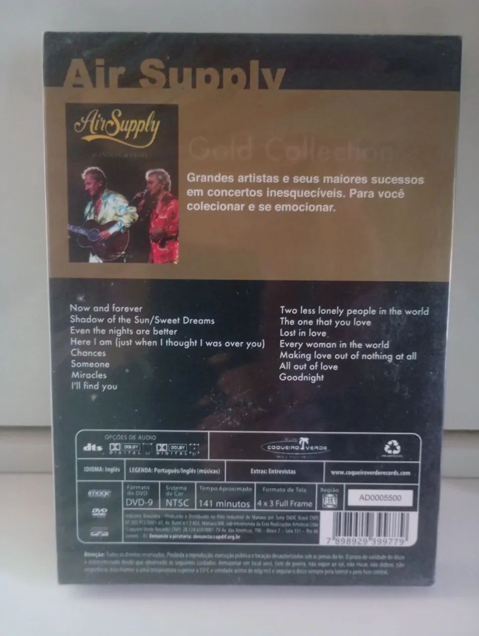 DVD AIR SUPPLY LACRADO - Foto 2