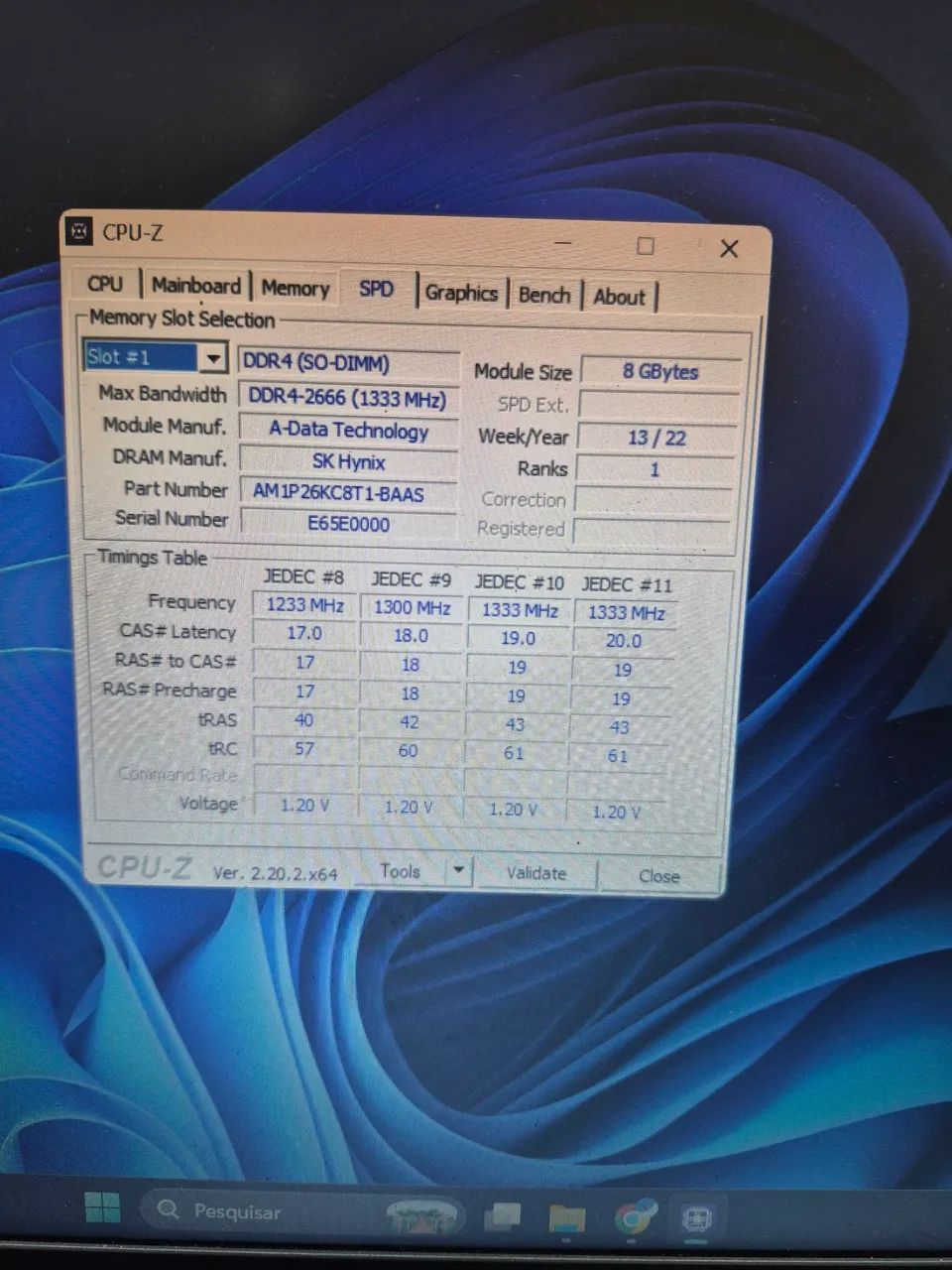 Memória RAM Notebook 8GB  - Foto 3