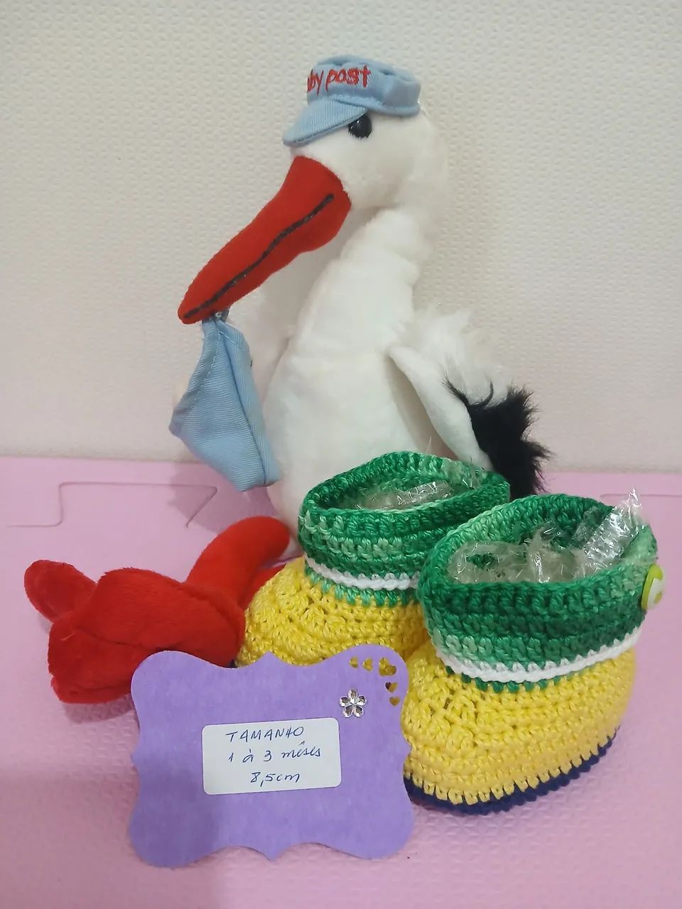 Botinha de Croche Artesanal