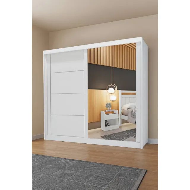 GUARDA ROUPA 100% MDF - Foto 2