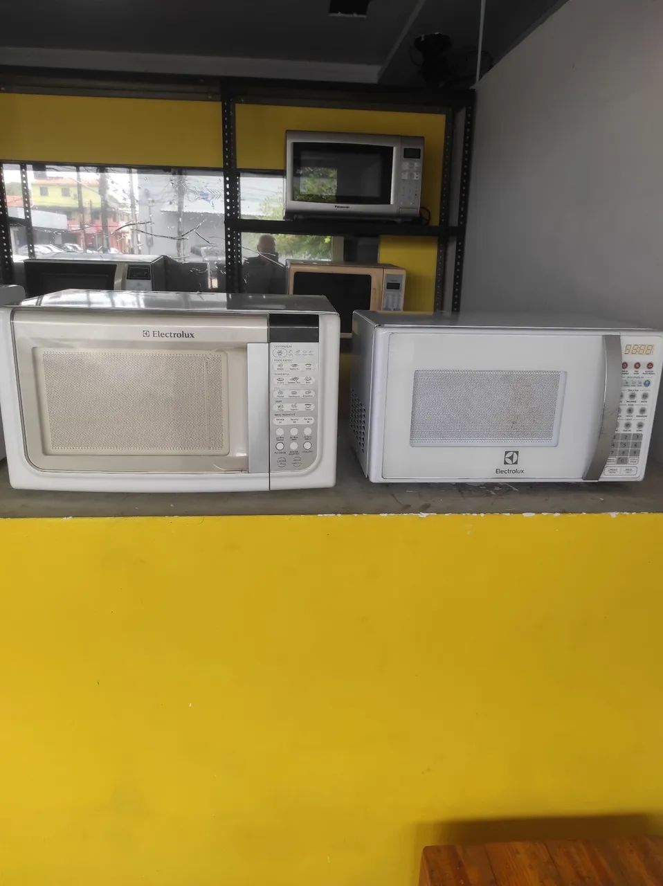Microondas seminovos com garantia de 90 dias 
