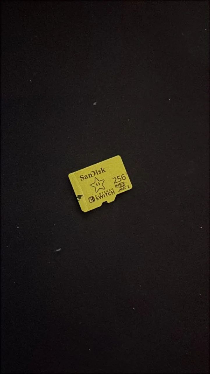 MicroSD de 256gb para Nintendo switch (ORIGINAL)