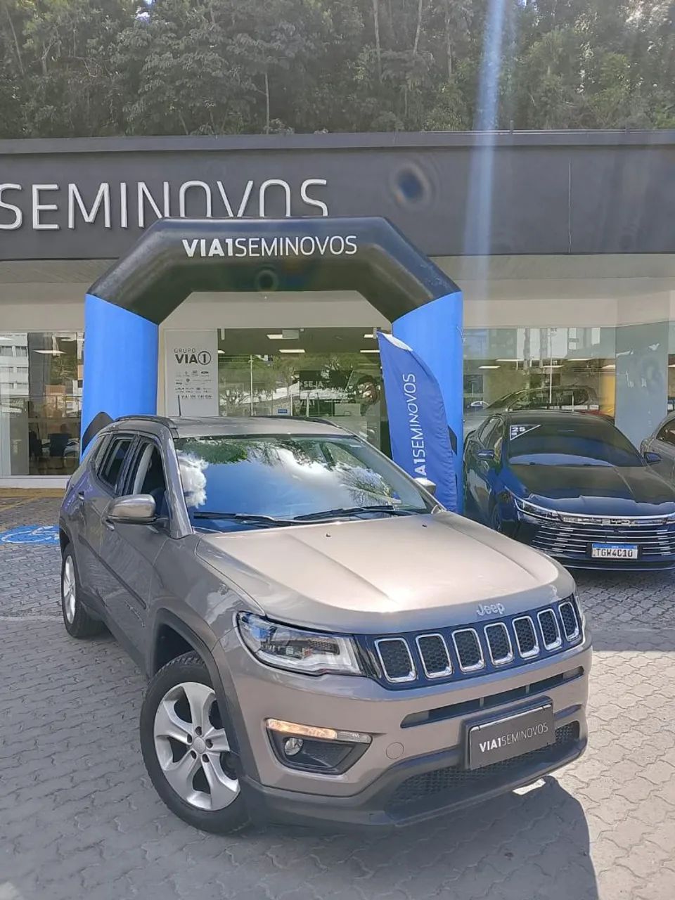 Jeep Compass 2.0 16V FLEX LONGITUDE AUTOMÁTICO 2018