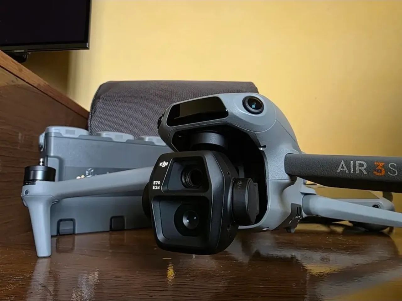 Drone Dji Air 3s Fly More Combo (com Tela)  - Foto 3