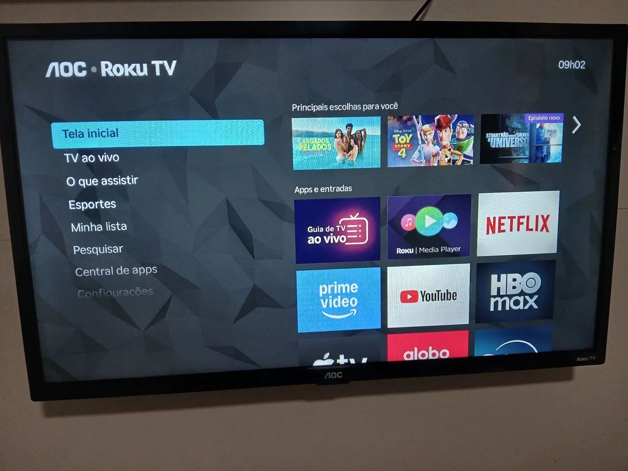 TV Smart  Led AOC 32 polegadas 