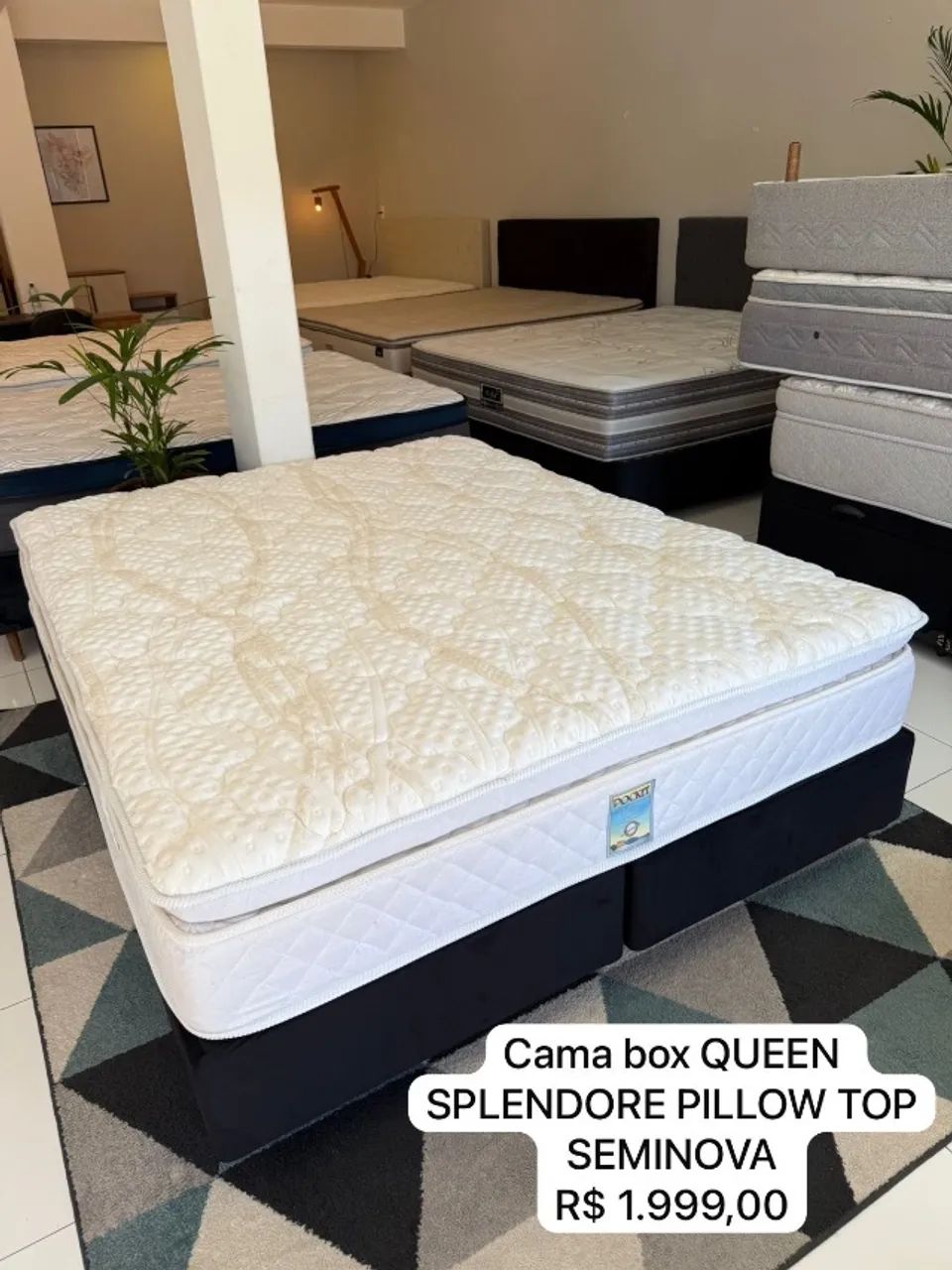 Colchão Casal SPLENDORE PILLOW TOP - Entrego!  - Foto 4