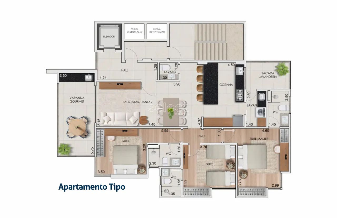 Apartamento Garden 3 quartos - Bom Pastor - Foto 2