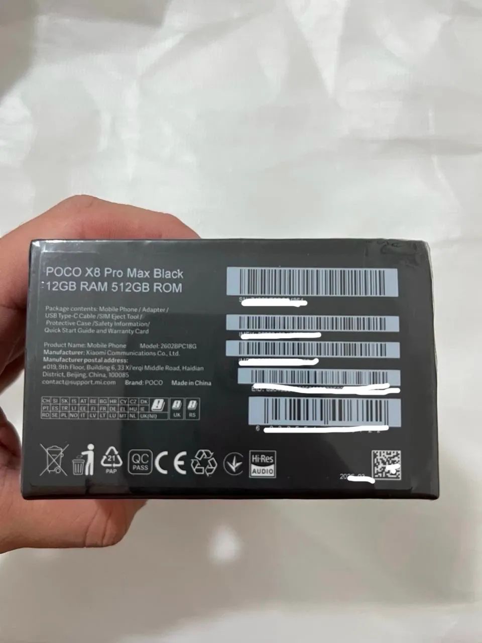 Celular Poco X8 Pro Max 5G 512Gb lacrado  - Foto 2