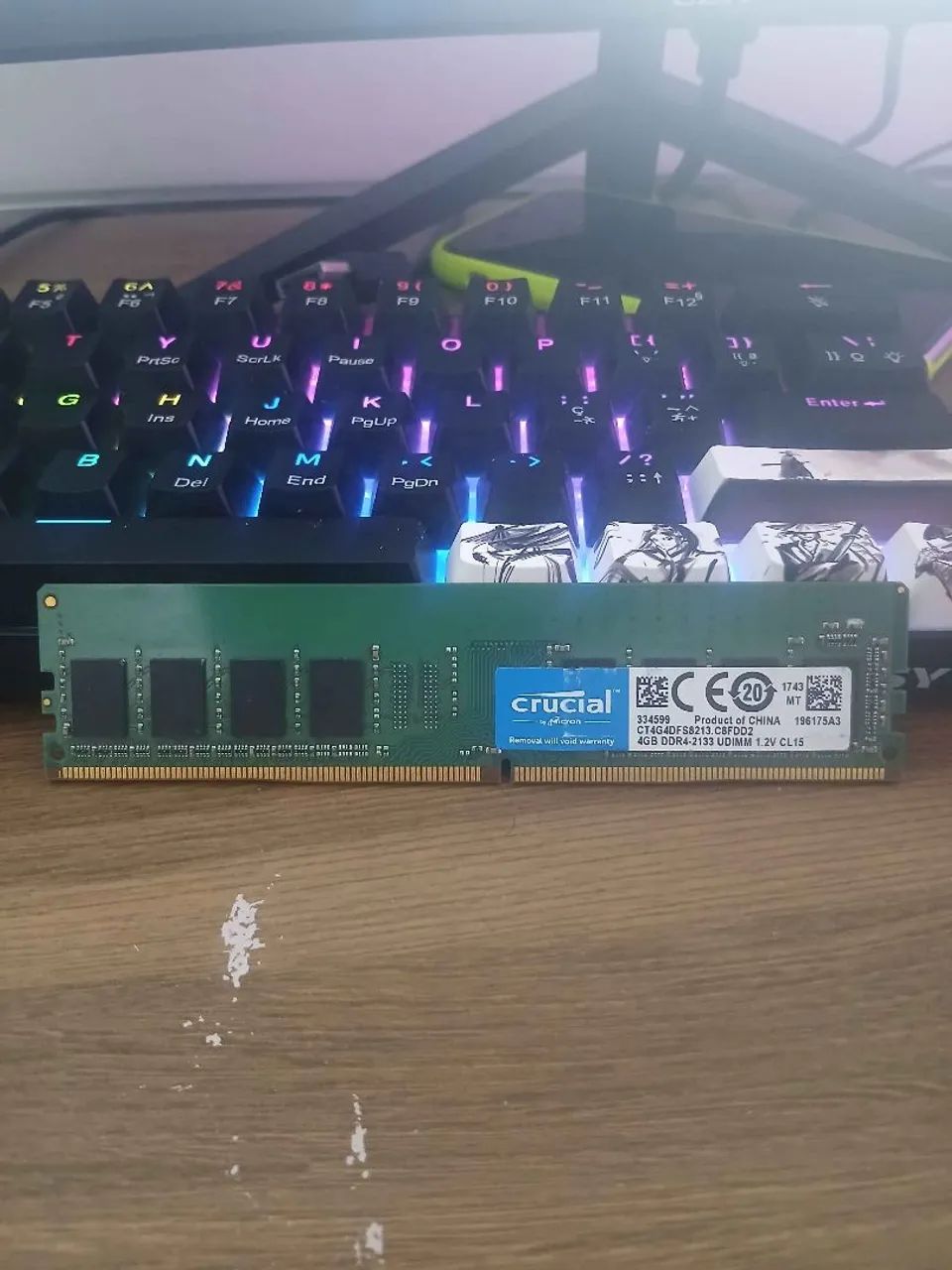 Vendo 2 Memória RAM DDR4 de 4gb cada, Funcionando perfeitamente, LEIA!!! - Foto 4