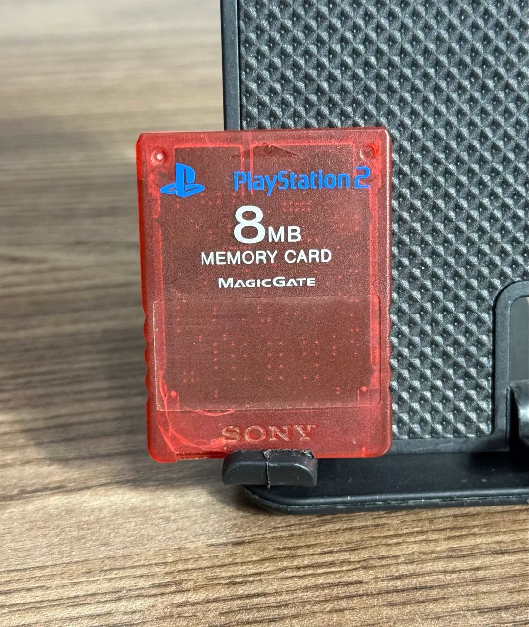 Memory card 8GB vermelho PlayStation 2