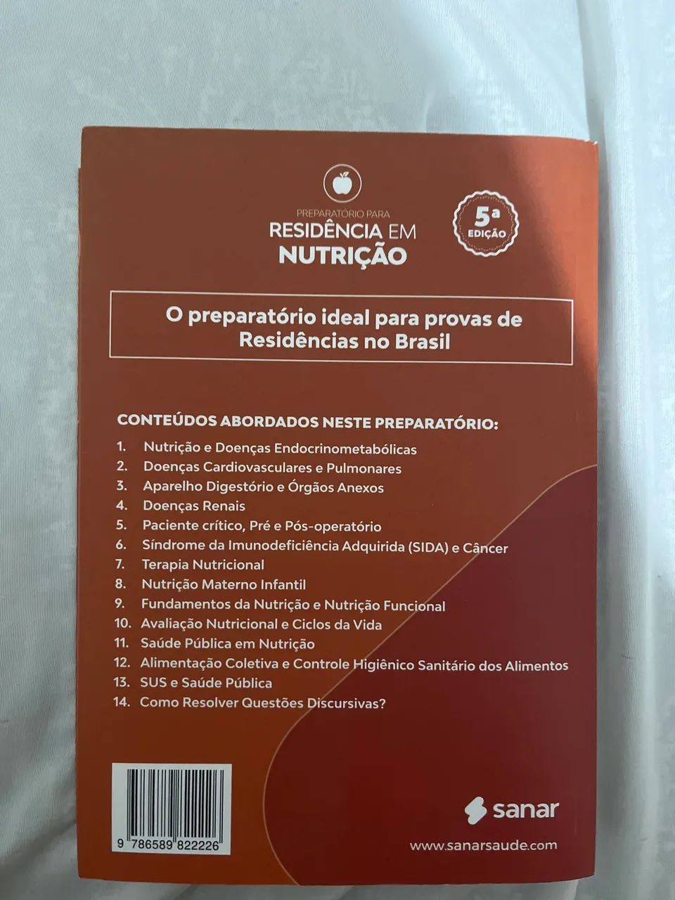 Livro Preparatório para Residência em Nutrição  - Foto 2