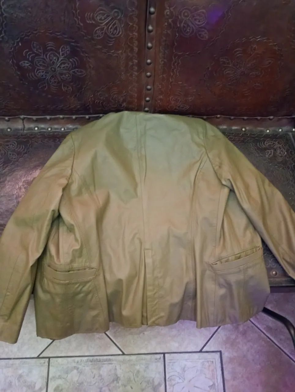 Roupa de couro de 1998 legítima  - Foto 5