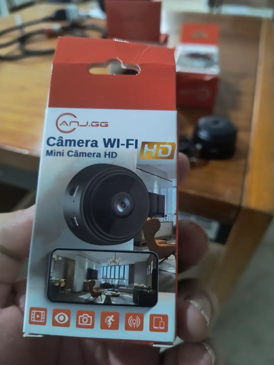 Mini Câmera HD espiã 