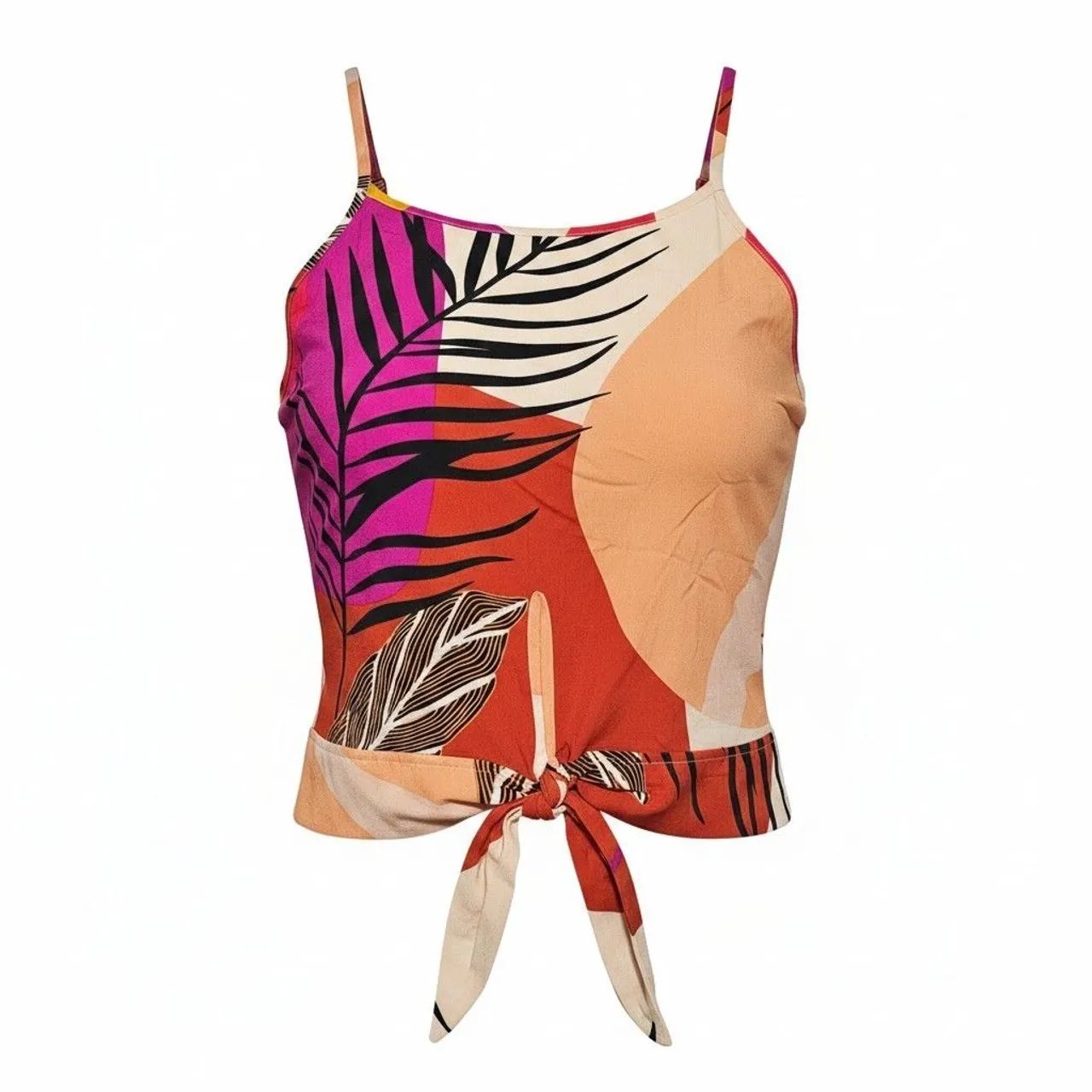 Blusa Regata Estampada Colorida - Foto 2