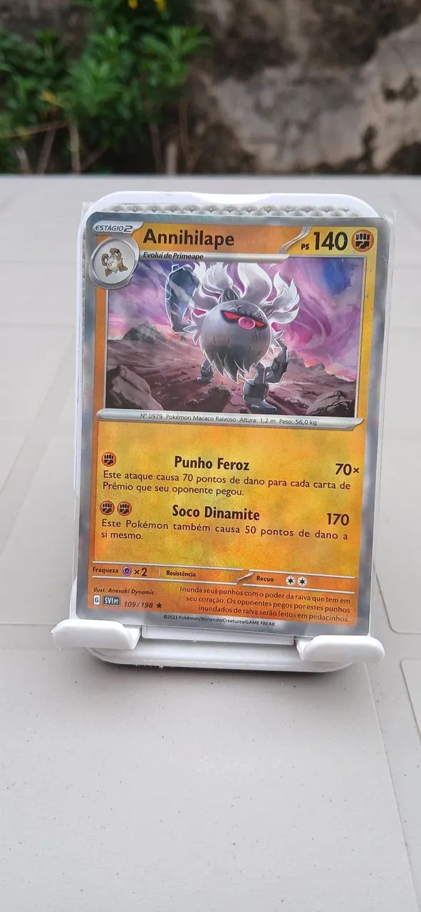 Carta Pokemon Annihilape - Foto 2