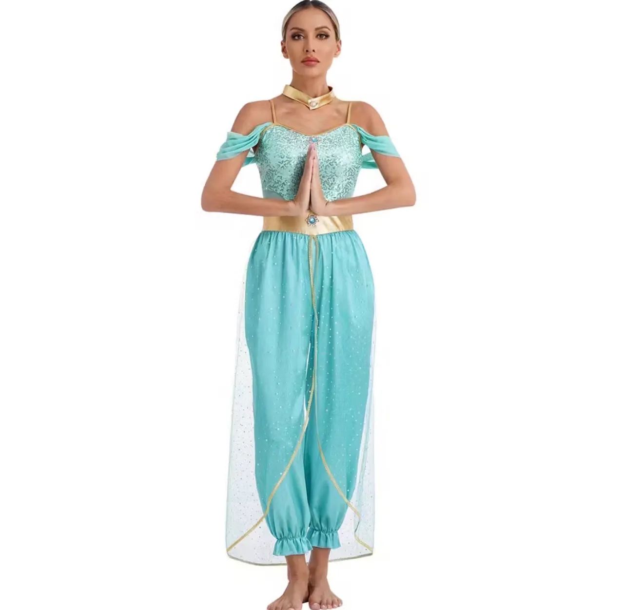 Fantasia Adulta Princesa Jasmine  - Foto 3
