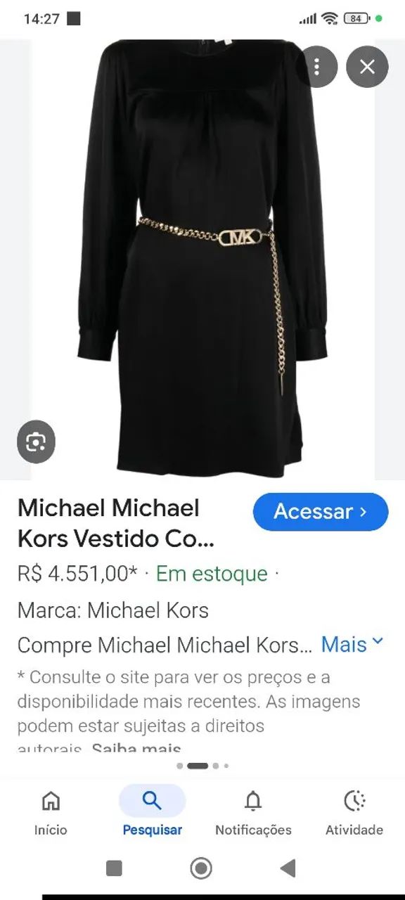 Vestido novo da Michael kors - Foto 3