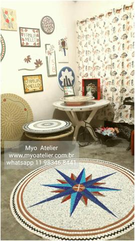 Mandala para Piso mosaico - Foto 2