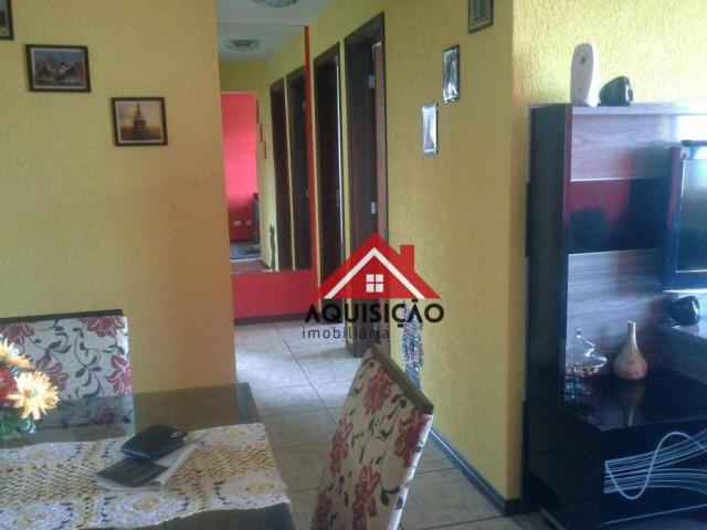 Apartamento com 3 dormitórios à venda, 54 m² por r$ 210.000,00 - capão raso - curitiba/pr - Foto 4