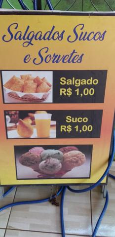 Placa de salgado