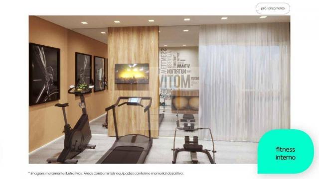 Apartamento com 2 dormitórios à venda, 48 m² - Cidade Industrial - Curitiba/PR - Foto 4