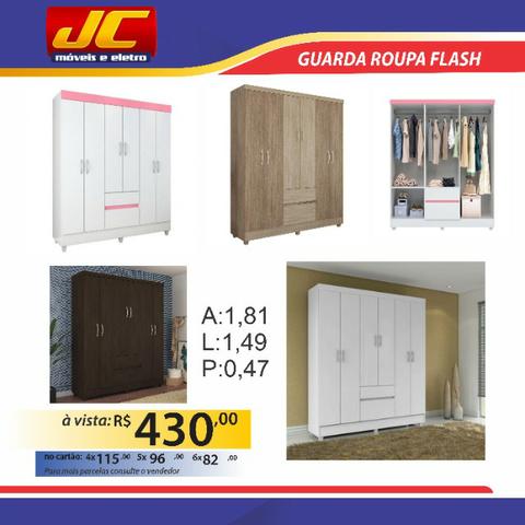 Guarda roupas casal varios modelos . montagem gratis