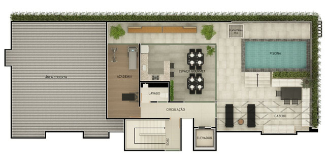 Apartamento na Praia de Intermares 1 Quarto - Foto 10